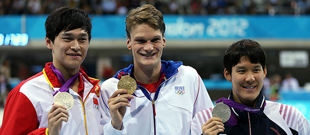 Franc&eacute;s Agnel gana oro en 200m libres varonil