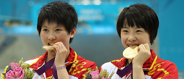 China logra tercera medalla de oro en clavados