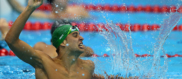Sudafricano Le Clos supera a Phelps en 200m mariposa
