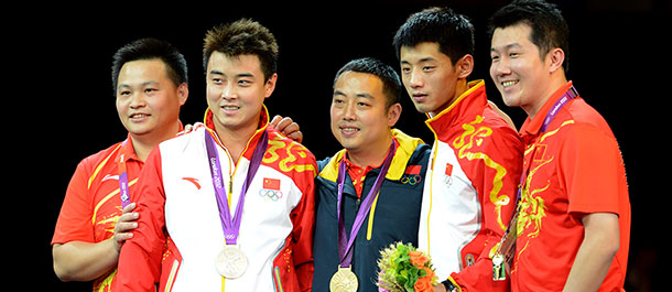 Zhang Jike de China se corona como campe&oacute;n ol&iacute;mpico de tenis de mesa