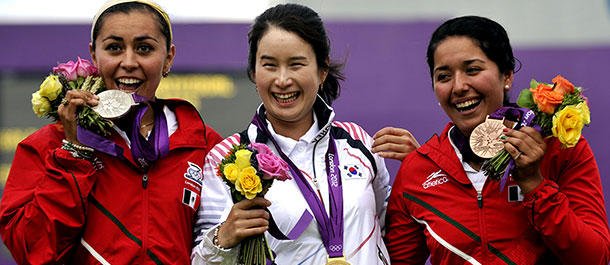 M&eacute;xico consigue plata y bronce en tiro con arco