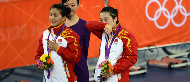 Ciclistas chinas son relegadas a medalla de plata