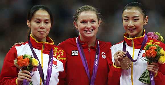 LONDRES 2102: Canadiense gana oro en trampol&iacute;n femenil