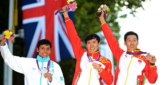 LONDRES 2012: Chen Ding de China gana oro en caminata 20km varonil