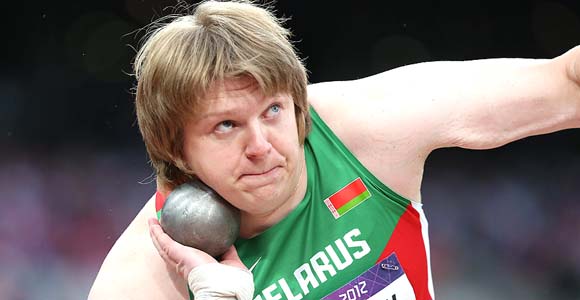 LONDRES 2012: Bielorrusa Ostapchuk gana oro en lanzamiento de bala