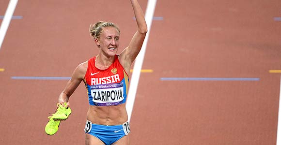 LONDRES 2012: Rusa Zaripova gana oro en 3.000m con obst&aacute;culos