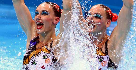 LONDRES 2012: Rusia gana oro en prueba de d&uacute;o de nado sincronizado