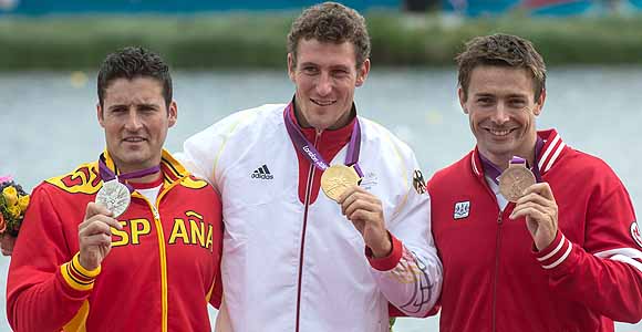 LONDRES 2012: T&iacute;tulo para alem&aacute;n Brendel en C1 mil metros del canotaje