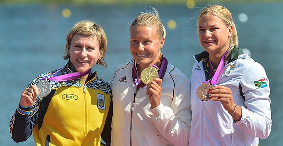 LONDRES 2012: H&uacute;ngara Danuta Kozak se lleva oro en K1-500m de pirag&uuml;ismo