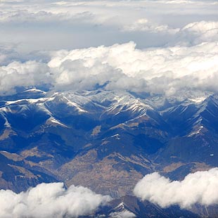 Bello paisaje de meseta QinghaiT&iacute;bet