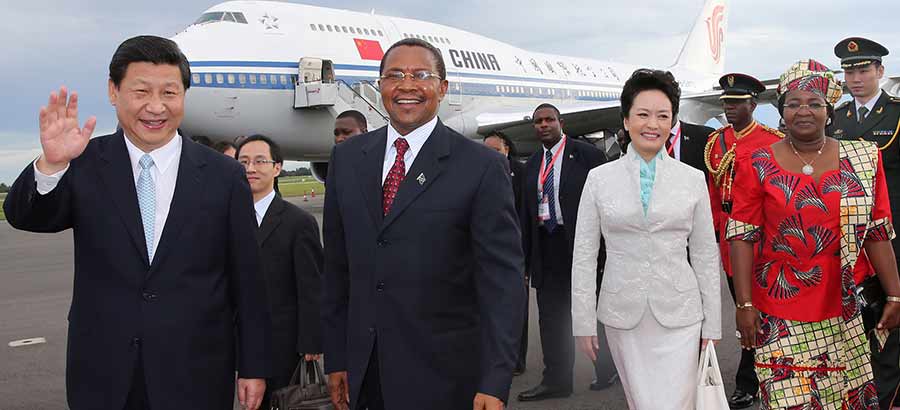 Presidente chino empieza visita de Estado a Tanzania