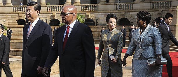 China y Sudáfrica acuerdan desarrollar relaciones ejemplares