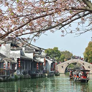 Zhejiang: Bello paisaje del municipio de Xitang