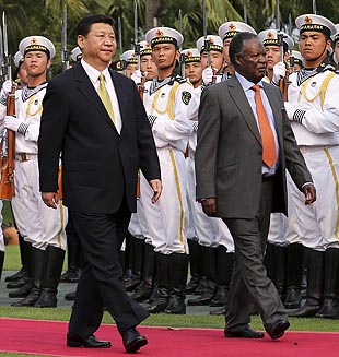 China y Zambia prometen impulsar cooperación