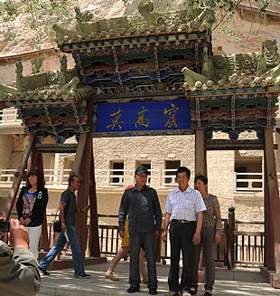 China fortalece diques de r&iacute;os para preservar Grutas de Mogao