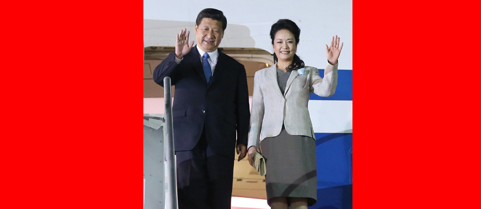 Presidente chino llega a Costa Rica en visita de Estado