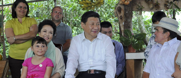 Presidente de China parte de Costa Rica hacia México