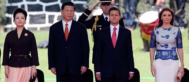 Presidentes de China y México discuten cooperación bilateral