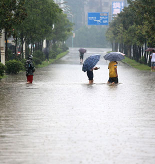 Lluvia en este de China afecta a 666.000 personas