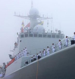 Flota china participará en ejercicios navales chino-rusos