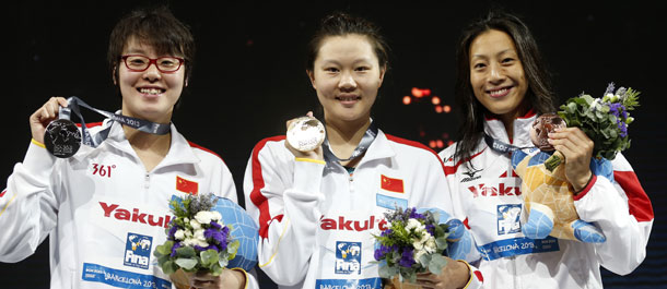 Mundiales de Natación: Las chinas dominan la prueba con oro y plata