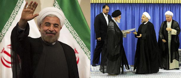 Líder supremo de Irán respalda a Rouhani como próximo presidente