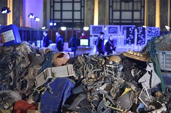 La exposición "Out to Sea? The Plastic Garbage Project" en Montevideo