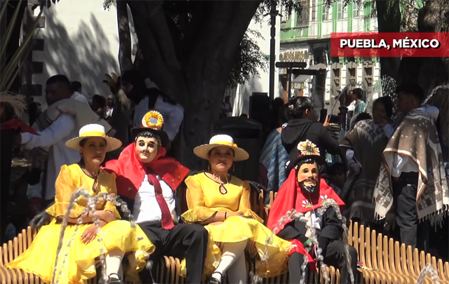 Preservan con festival las tradiciones culturales de los huehues