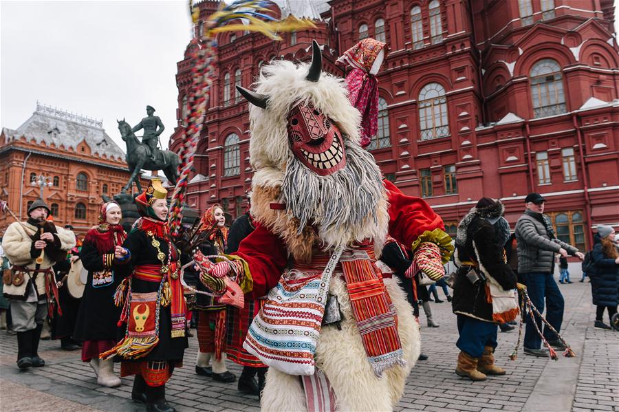 Festival Maslenitsa en Mosc&uacute;, Rusia