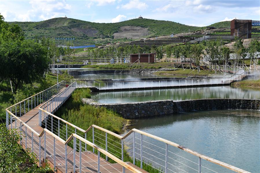 Restauración ecológica de la montaña Tianjun en Mongolia Interior