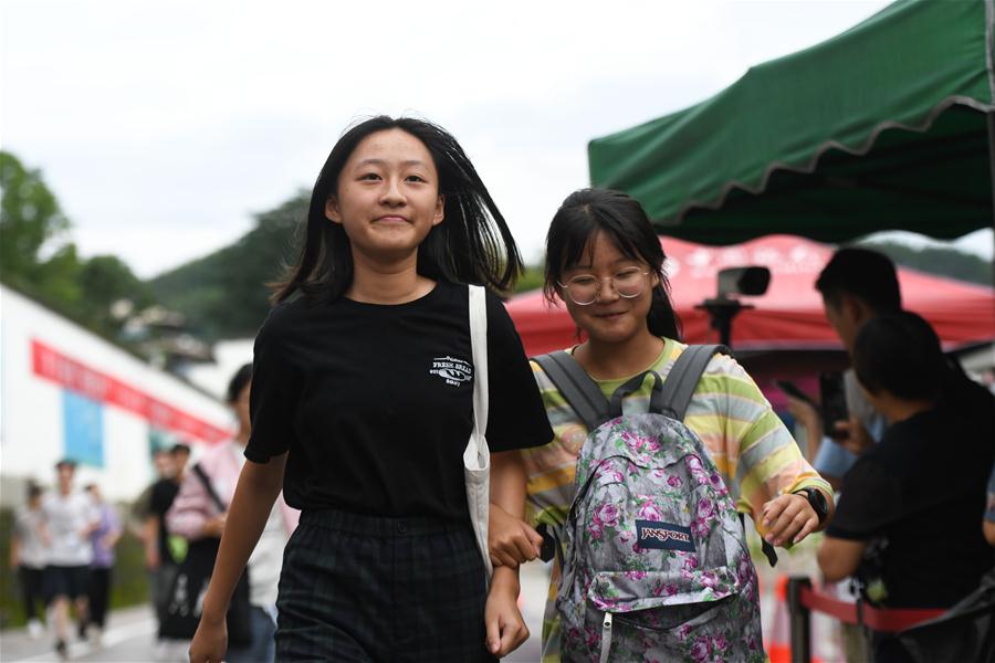 Examen nacional de ingreso a la universidad concluye en distrito de Shexian, Anhui