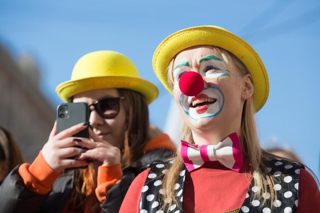 Festival con temática de humor en San Petersburgo