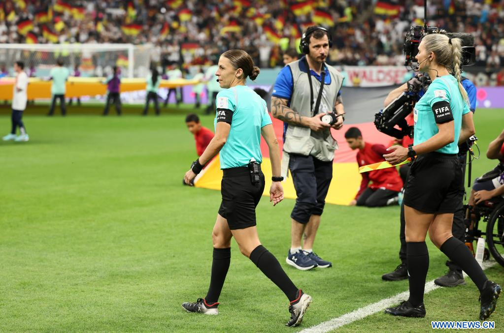 Assistant Referee, Neuza Inês Back, during the Campeonato