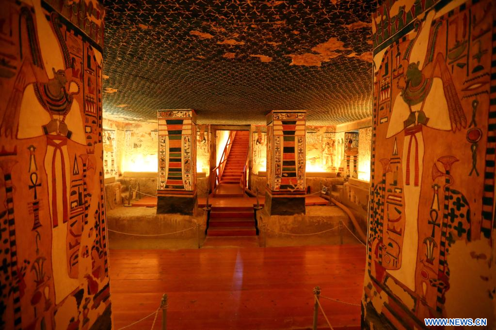 Egipto Tumba De Nefertari En Valle De Las Reinas Spanish xinhuanet