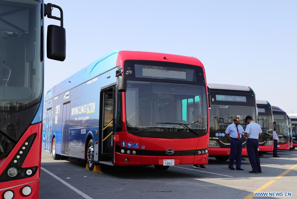 Cop28: Chinese Electric Buses Serve As Internal Shuttles