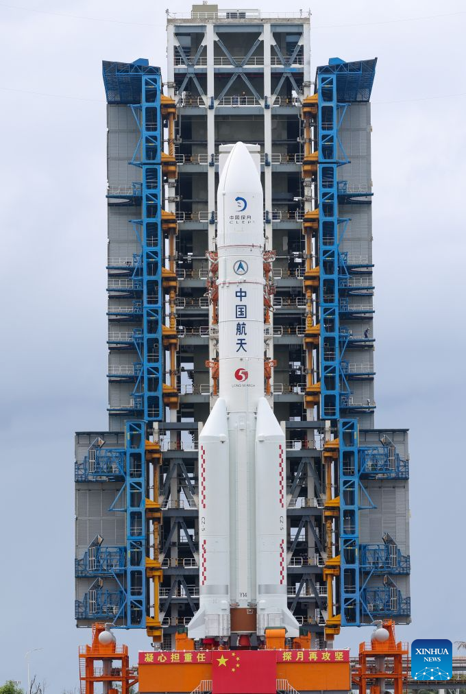China se prepara para lanzar sonda lunar Chang'e-7 3
