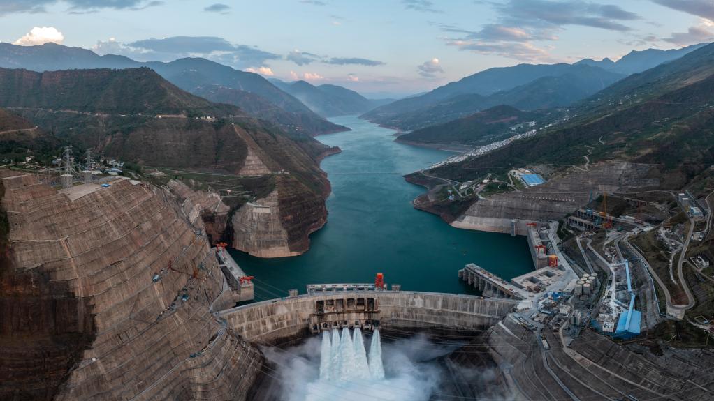 Estación hidroeléctrica de Baihetan en Yunnan